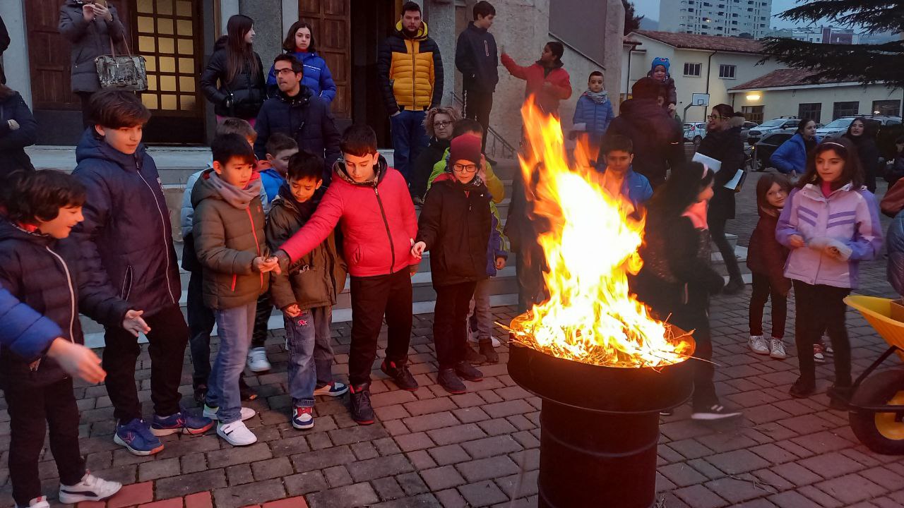 Celebrazione delle Ceneri Parrocchia Gesù Divino Operaio